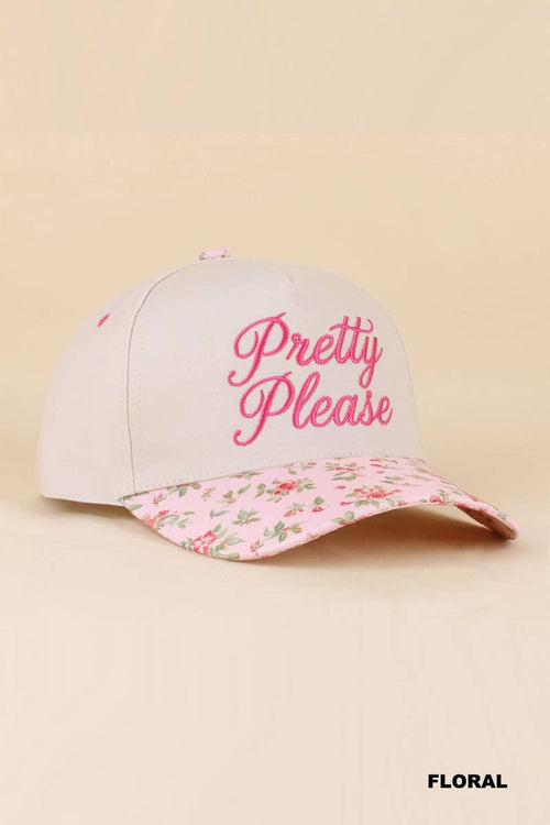 0519 Pretty Please Two Tone Snapback Hat SI-29866