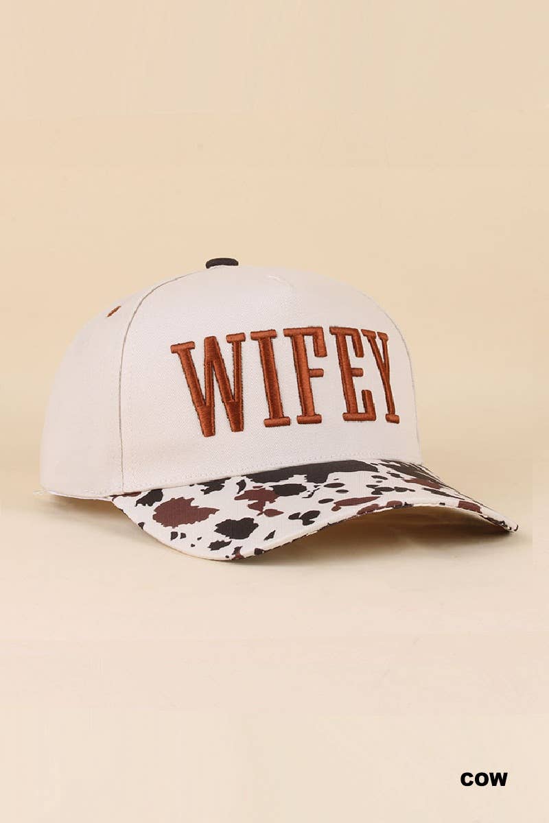 0519 Wifey Two Tone Snapback Hat SI-29856
