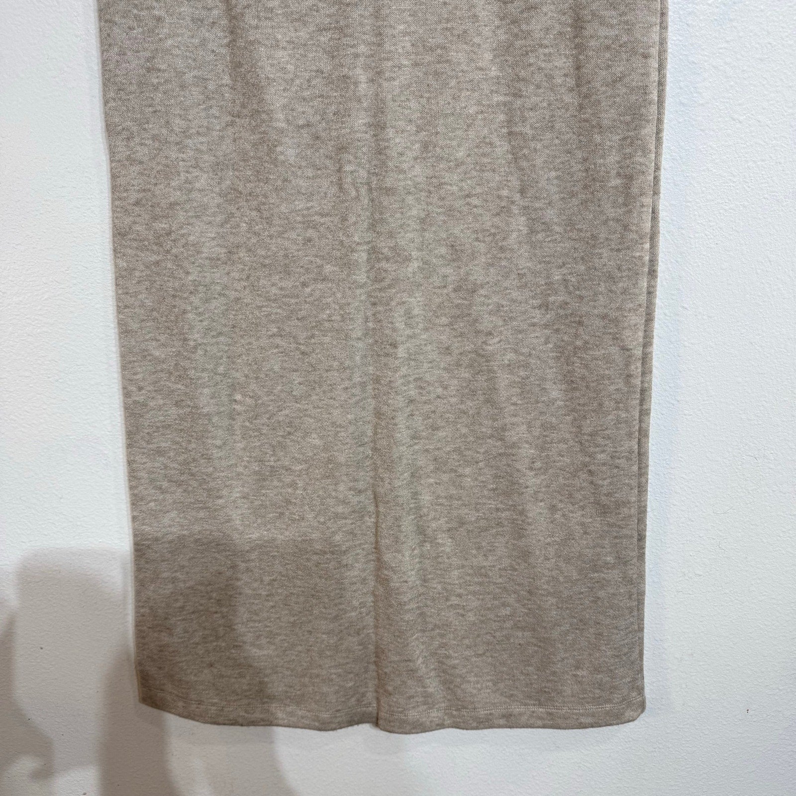Universal Thread Beige Sweater Knit Maxi Skirt Minimalist Sz M NWT