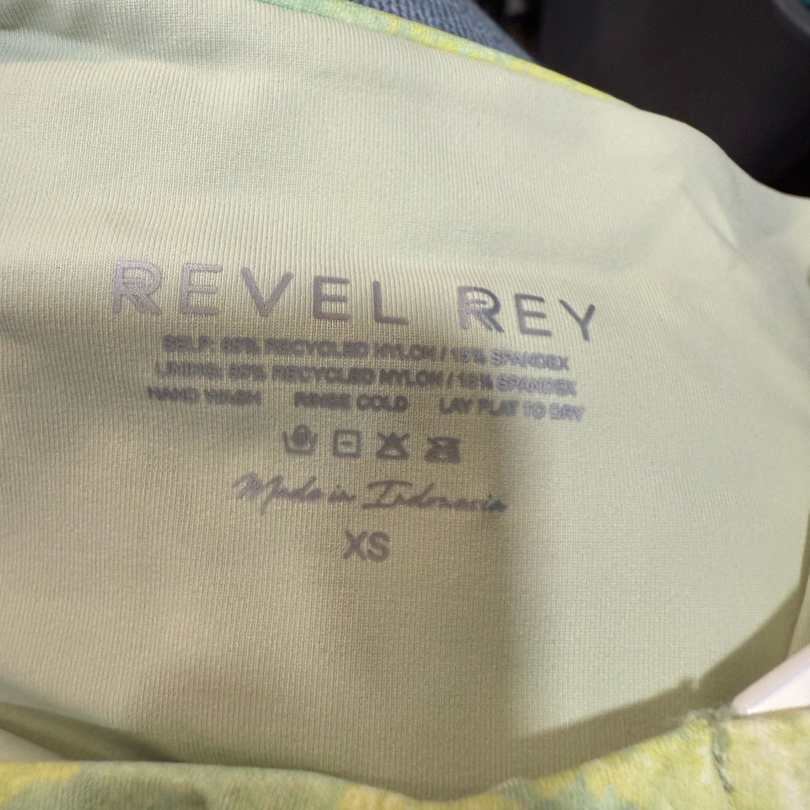 Revel Rey Sorbet Camo Bikini Bottom Sz XS NWT