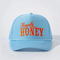 Howdy Honey Sky Blue Western Mesh Snapback Trucker Hat NWOT