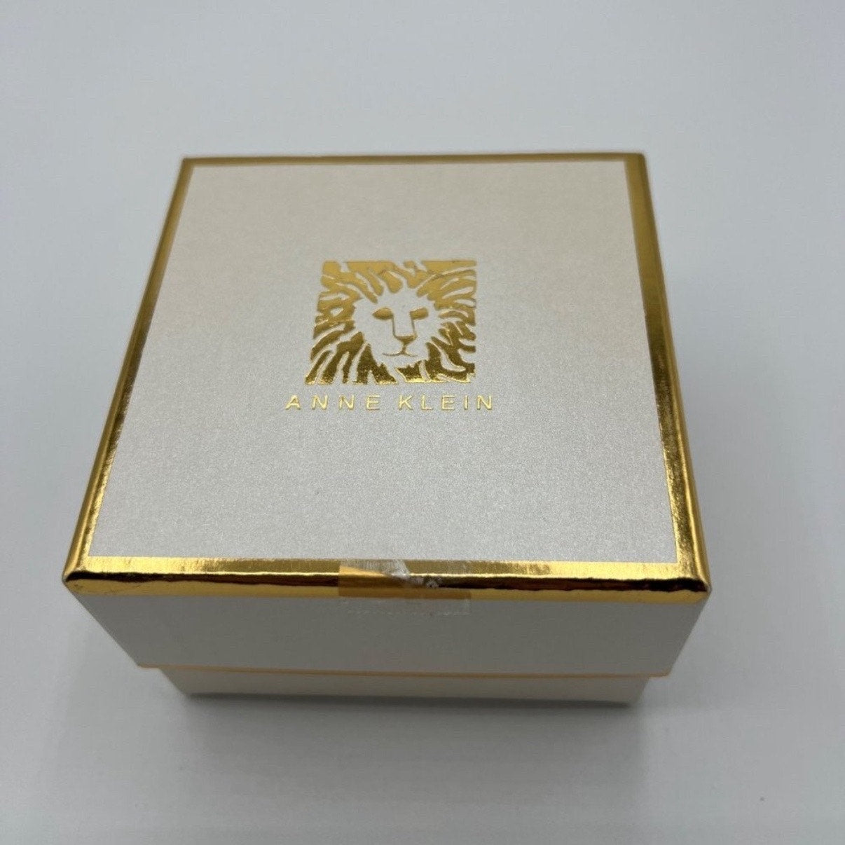 Anne Klein Gold Tone Imitation Crystal Pearl Flower Cluster Pin Brooch NWT
