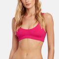 Vitamin A Hot Pink Sienna Tank Bikini Top  Sz 10/L NWT