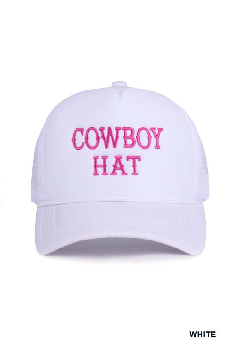 SI-26717 The Cowboy Hat Baseball Mesh Cap