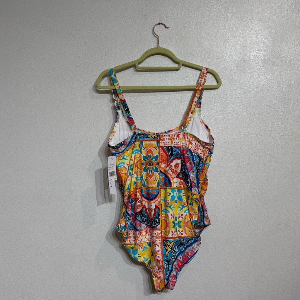 La Blanca Plus Soliel Lingerie One-Piece Swimsuit Sz 22W NWT
