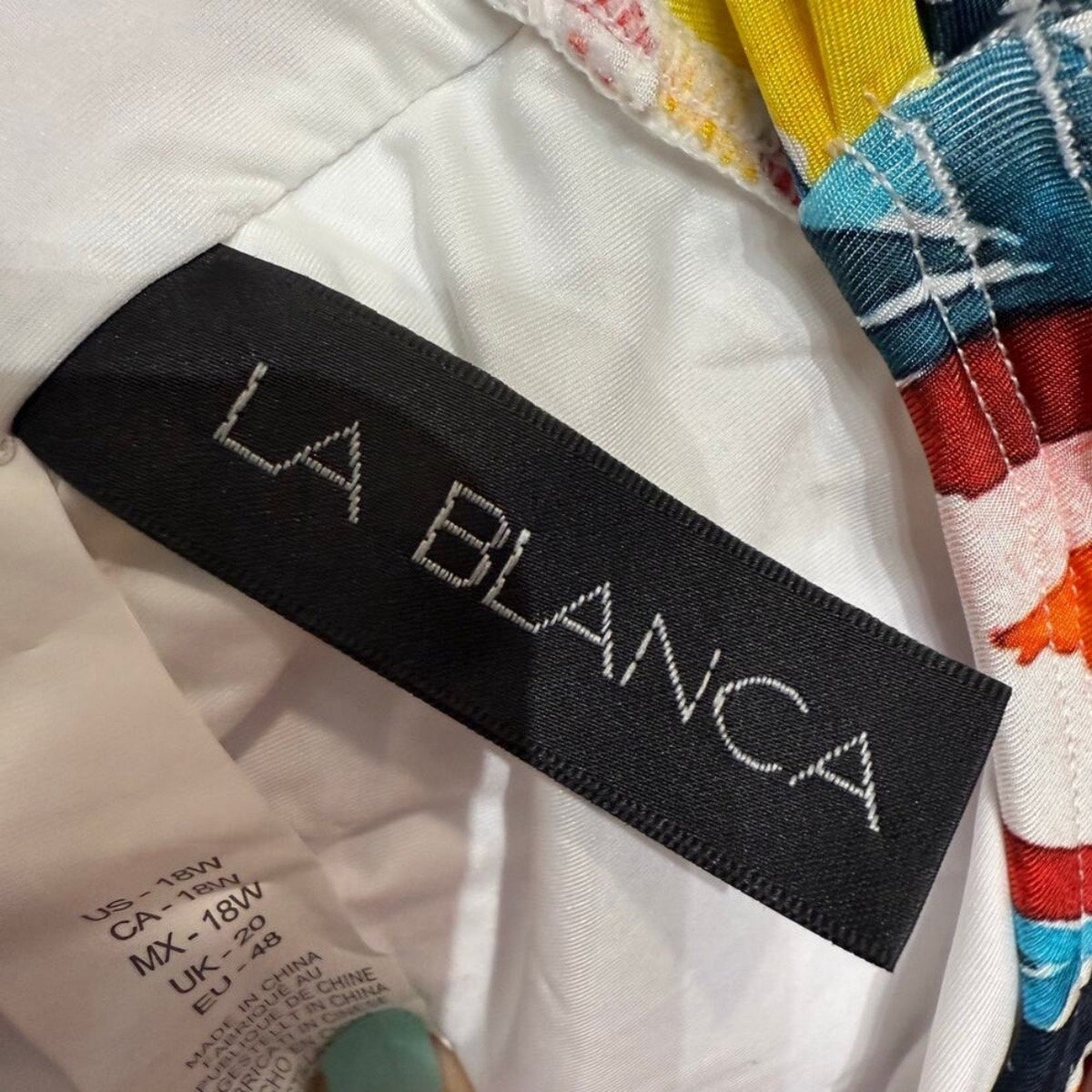 La Blanca Plus Soliel Lingerie One-Piece Swimsuit Sz 22W NWT
