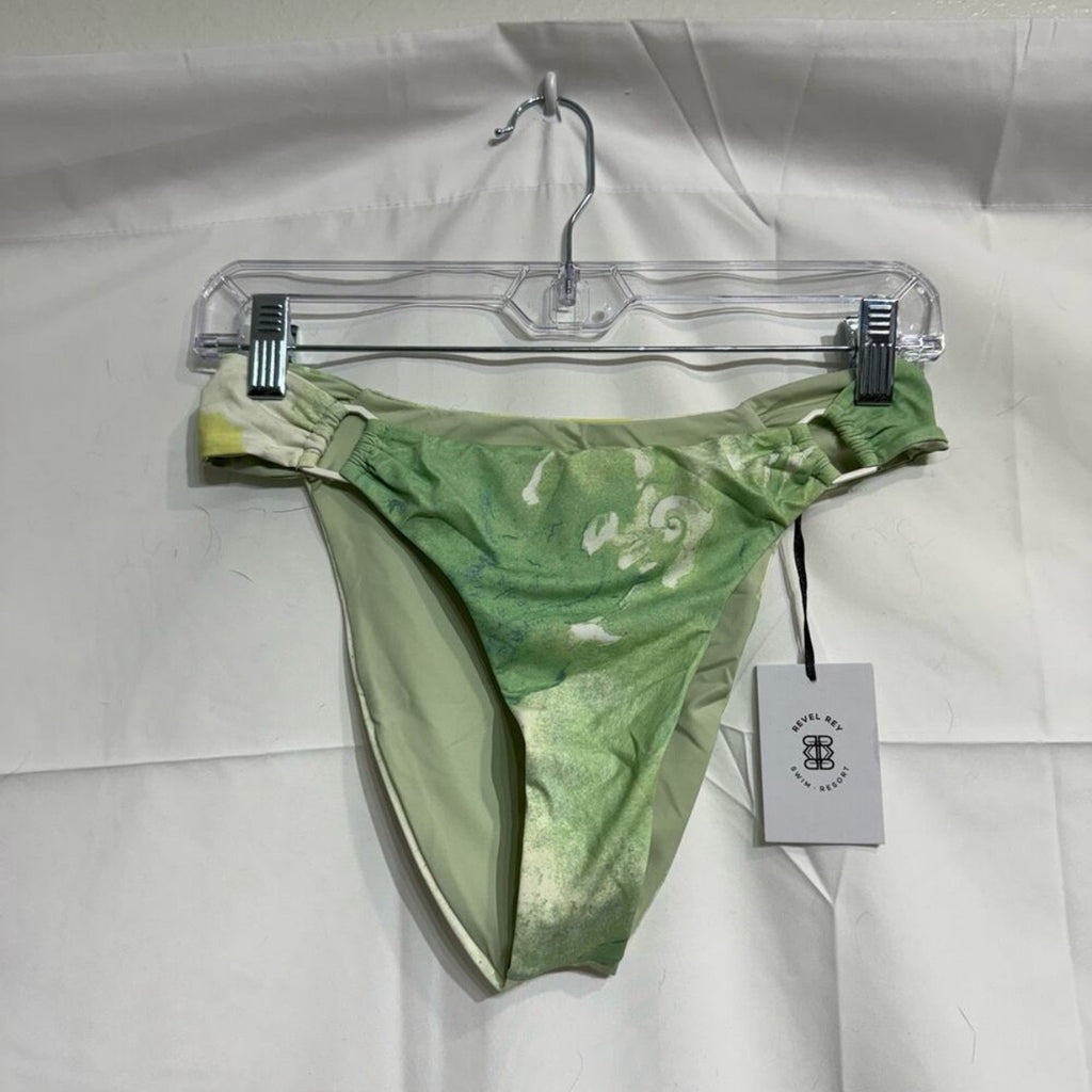 Revel Rey Sorbet Camo Bikini Bottom Sz S NWT