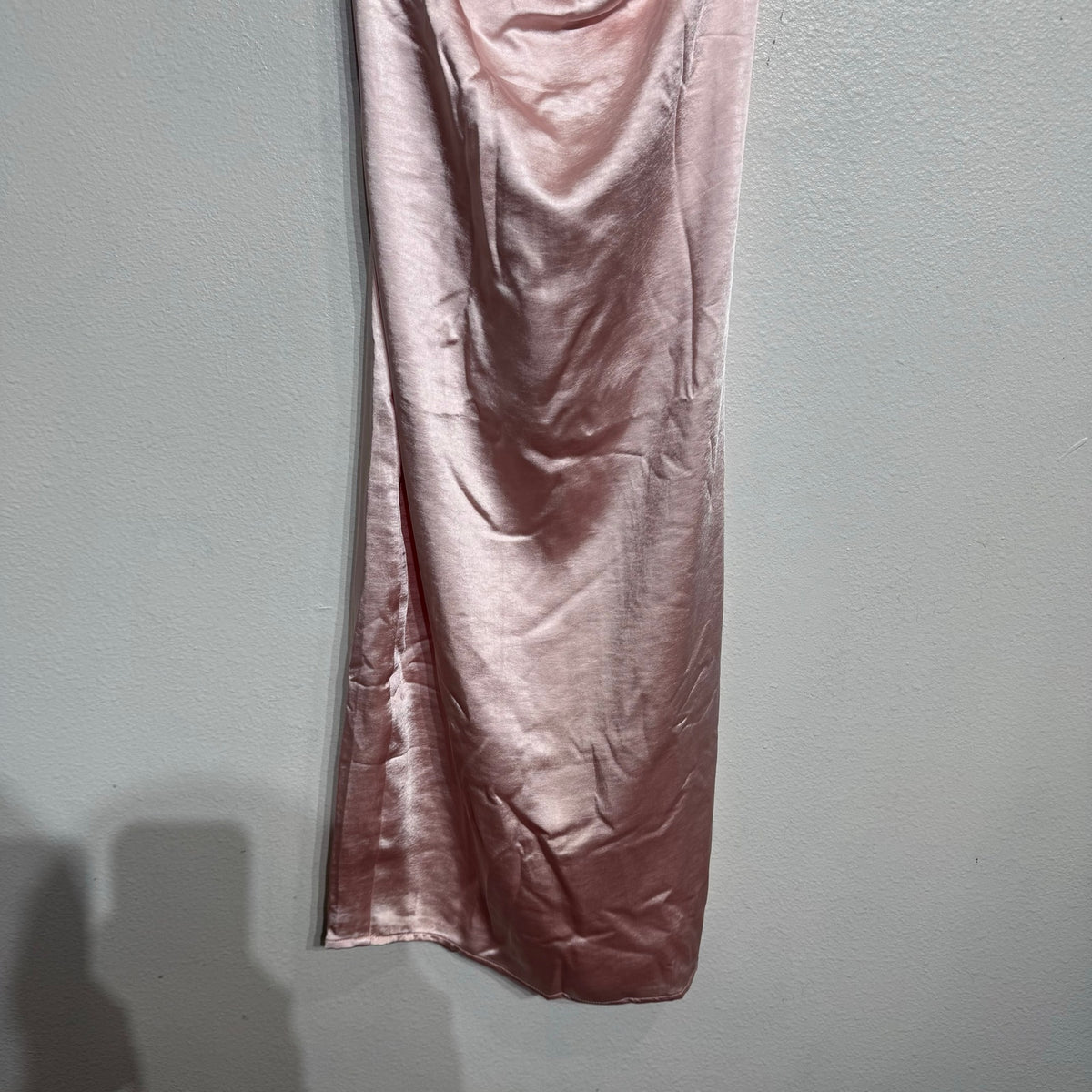Superdown Blush Pink Billie Drape Midi Dress Sz M NWT