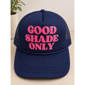 Good Shade Only Navy & Pink Retro Adjustable Snapback Trucker Hat NWOT