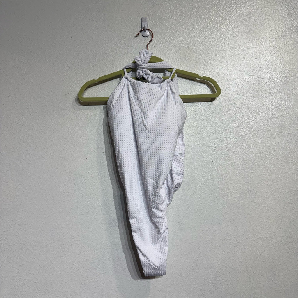 PQ Swim Sail White Vale One Piece Swimsuit Sz L NWT