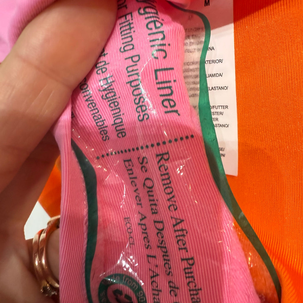 Kate Spade New York Surf Pink O-Ring Bikini Bottoms Sz XS NWT