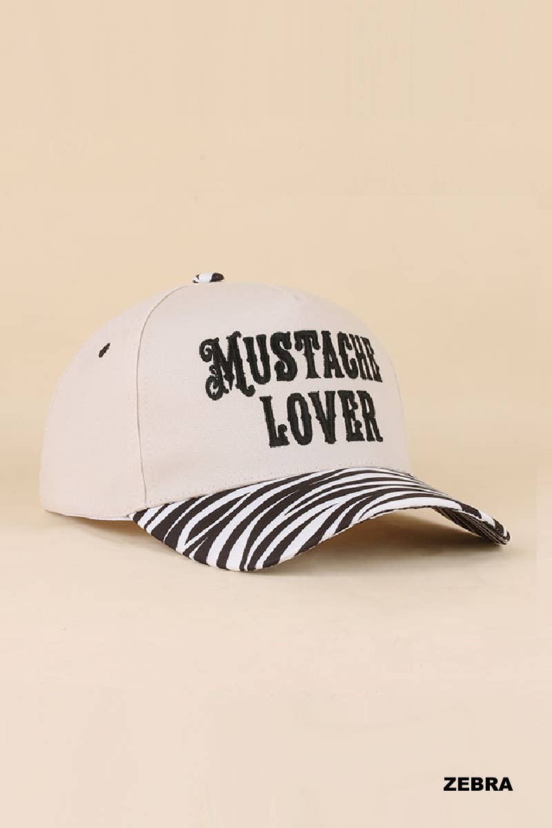 0519 Mustache Lover Two Tone Snapback Hat SI-29862