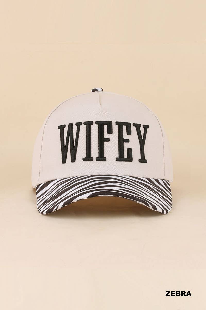 0519 Wifey Two Tone Snapback Hat SI-29856