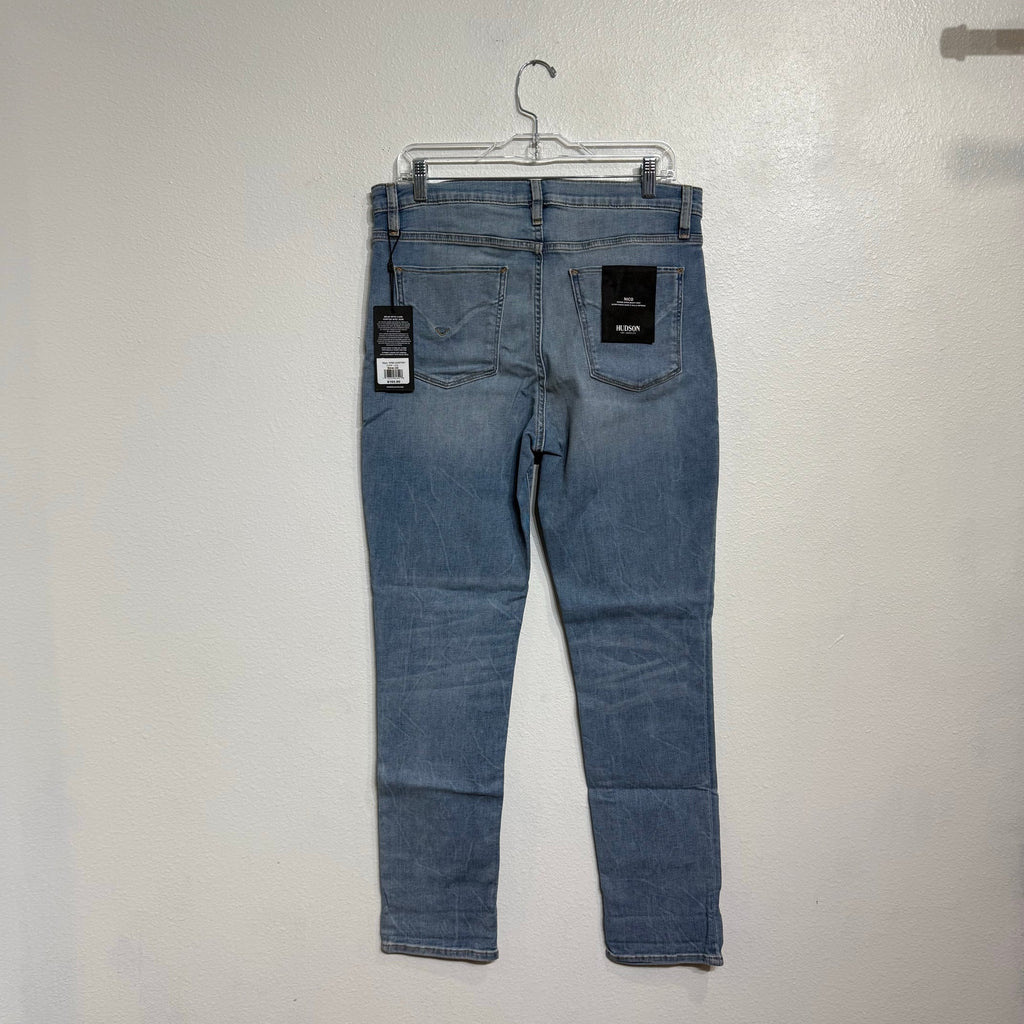 Hudson Lightless Nico Mid-Rise Super Skinny Jeans Sz 32 NWT