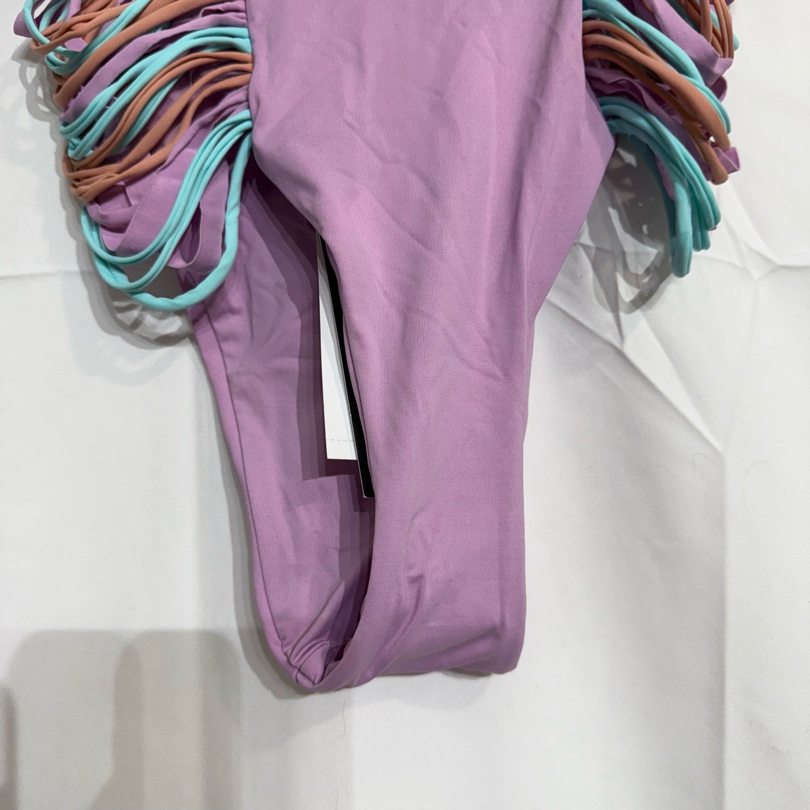 Isabella Rose Lavender Lucca High Waist Bikini Bottom Sz XS NWT