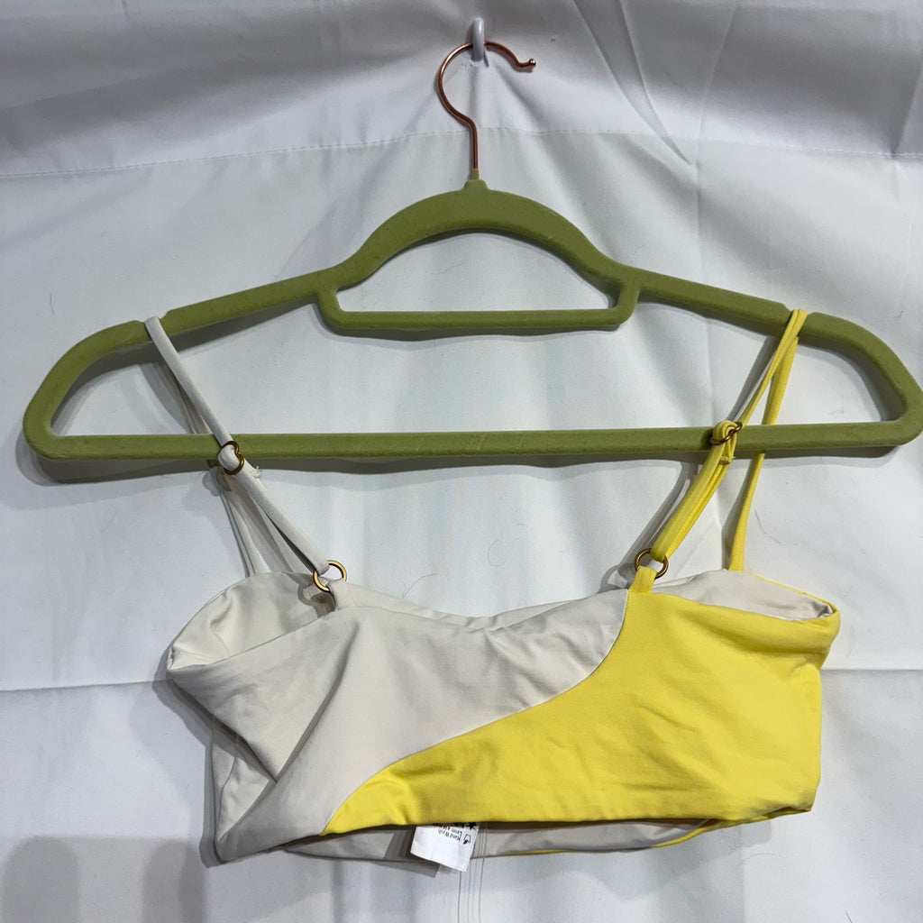 L*Space Yellow Ari Color Block Ari Top Sz M NWT