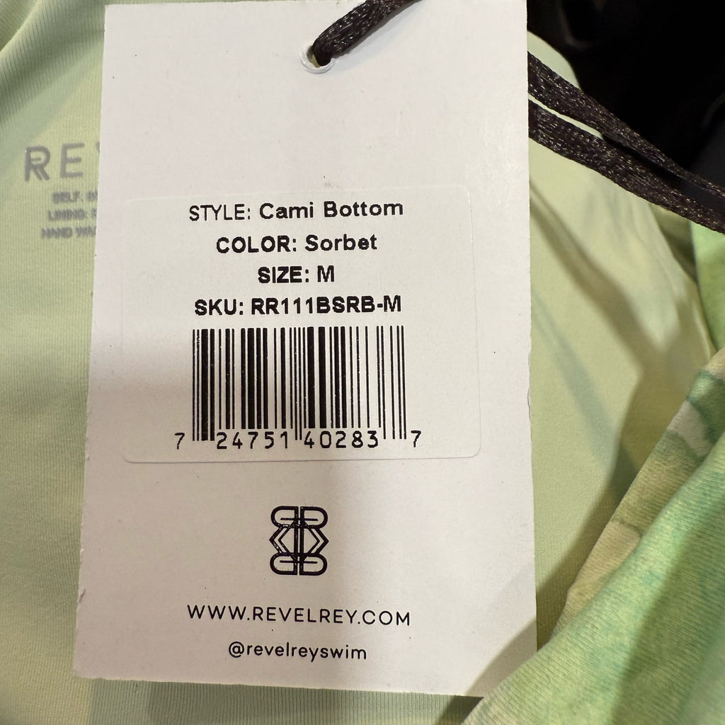 Revel Rey Sorbet Camo Bikini Bottom Sz M NWT