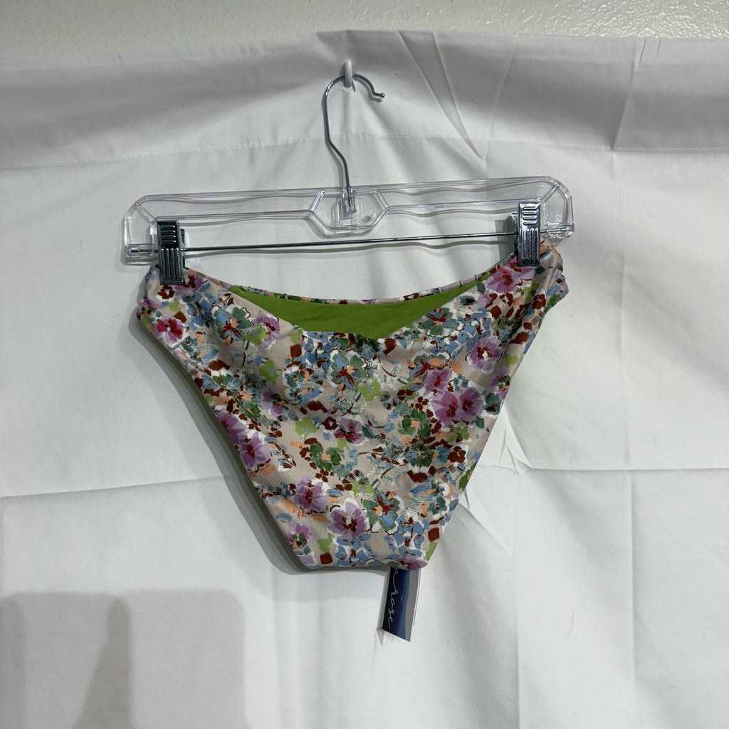 Isabella Rose Maui Floral Reversible Swim Bottom Sz S NWT