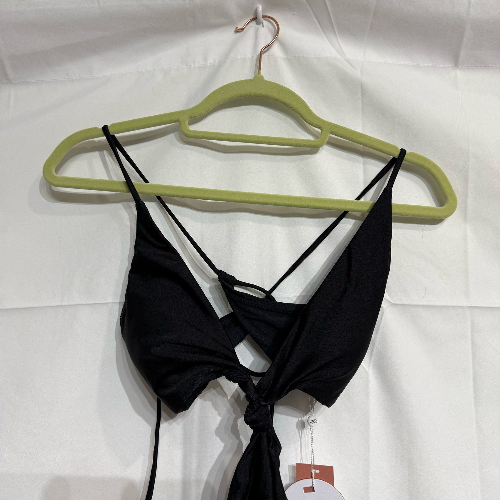 PQ Swim Black Hayden Cut Out One Piece Sz M NWT