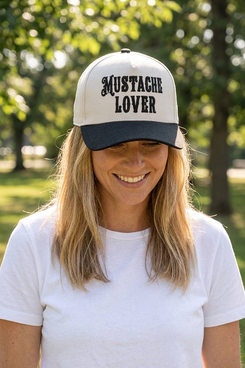 0519 Mustache Lover Two Tone Snapback Hat SI-29862