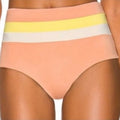 L*space Tangy Lemondrop High Waist  Bikini Bottoms Sz XS NWT