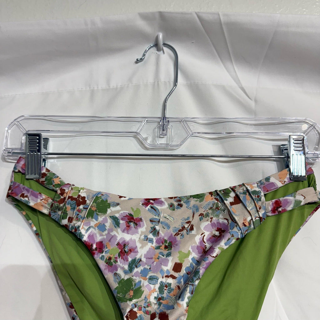Isabella Rose Maui Floral Reversible Swim Bottom Sz XS NWT