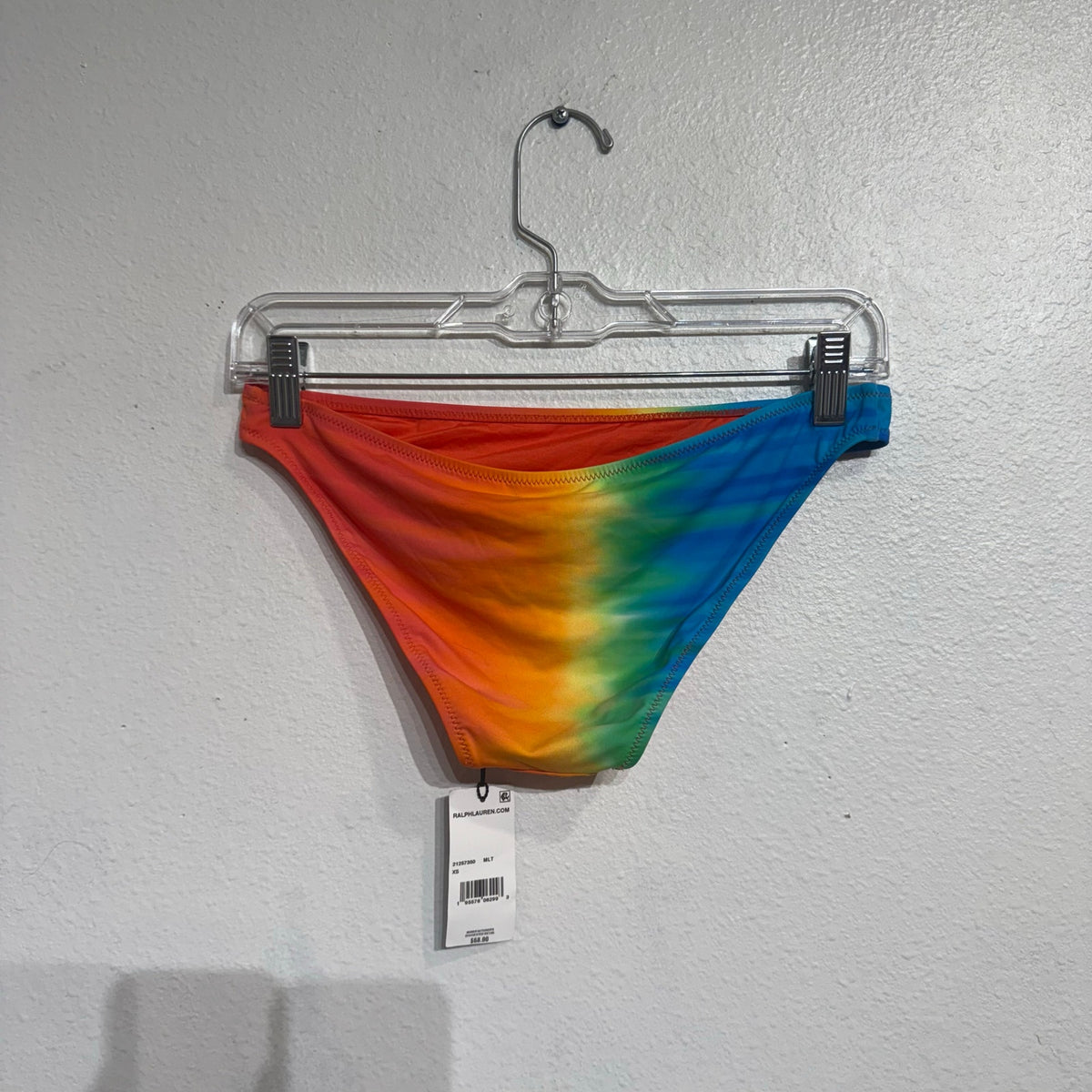 Polo Ralph Lauren Rainbow Devin Ombre Bikini Swim Bottom Sz XL