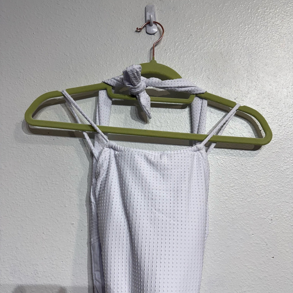 PQ Swim Sail White Vale One Piece Swimsuit Sz M NWT