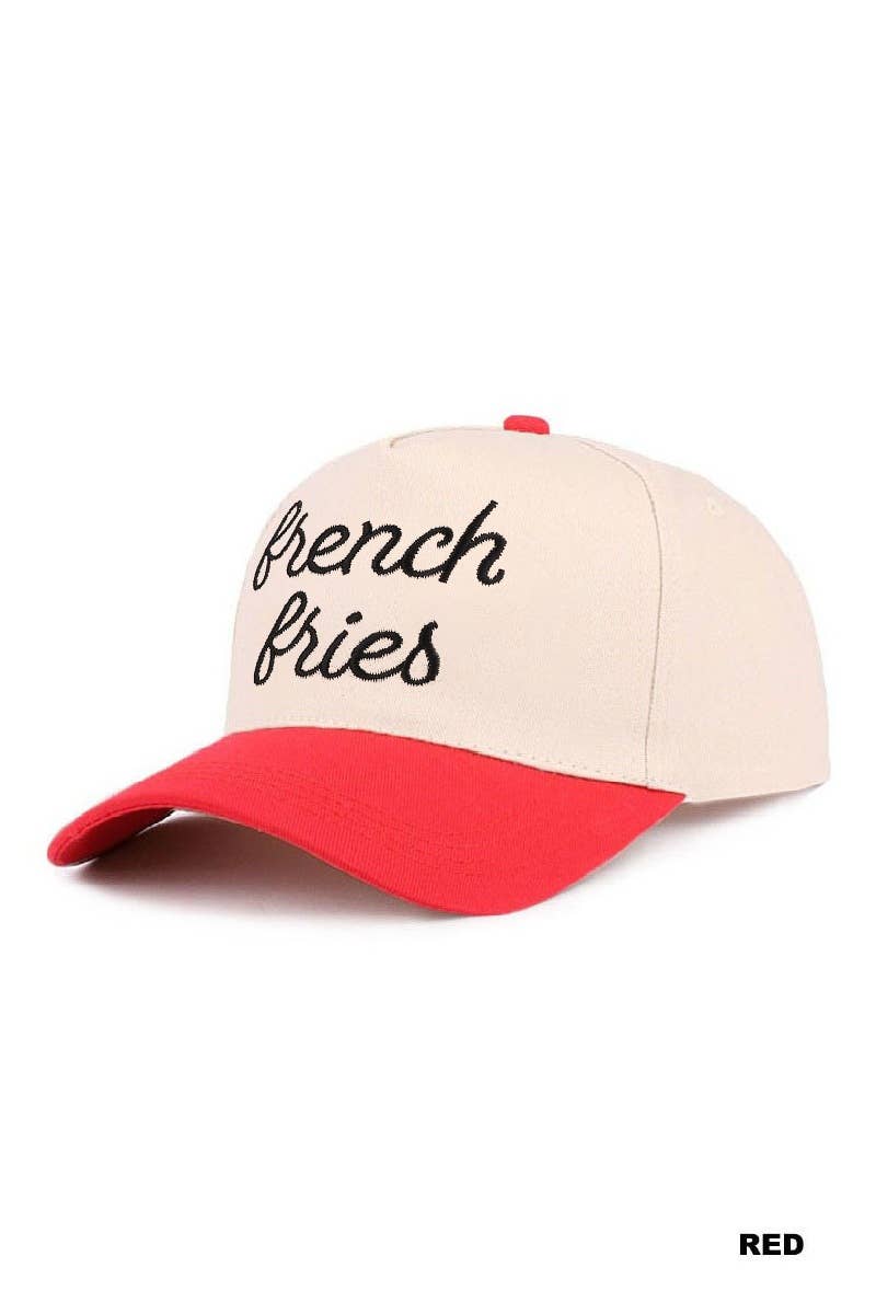 0420 French Fries Two Tone Cotton Hat SI-29753