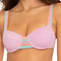 Isabella Rose Lavender Lucca Bikini Top Sz S NWT