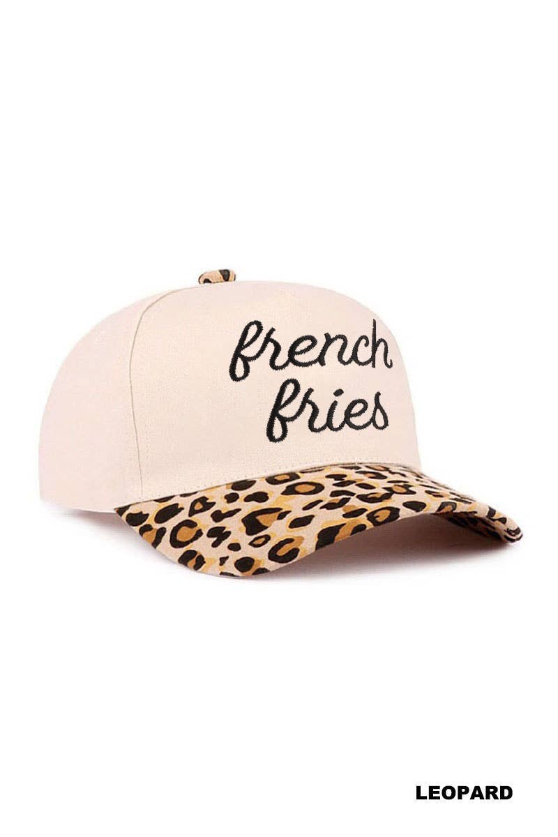 0420 French Fries Two Tone Cotton Hat SI-29753