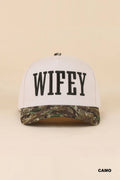 0519 Wifey Two Tone Snapback Hat SI-29856