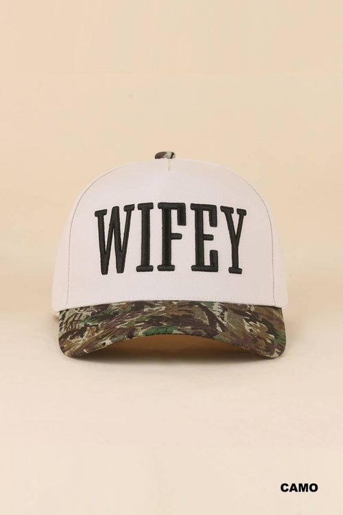 0519 Wifey Two Tone Snapback Hat SI-29856