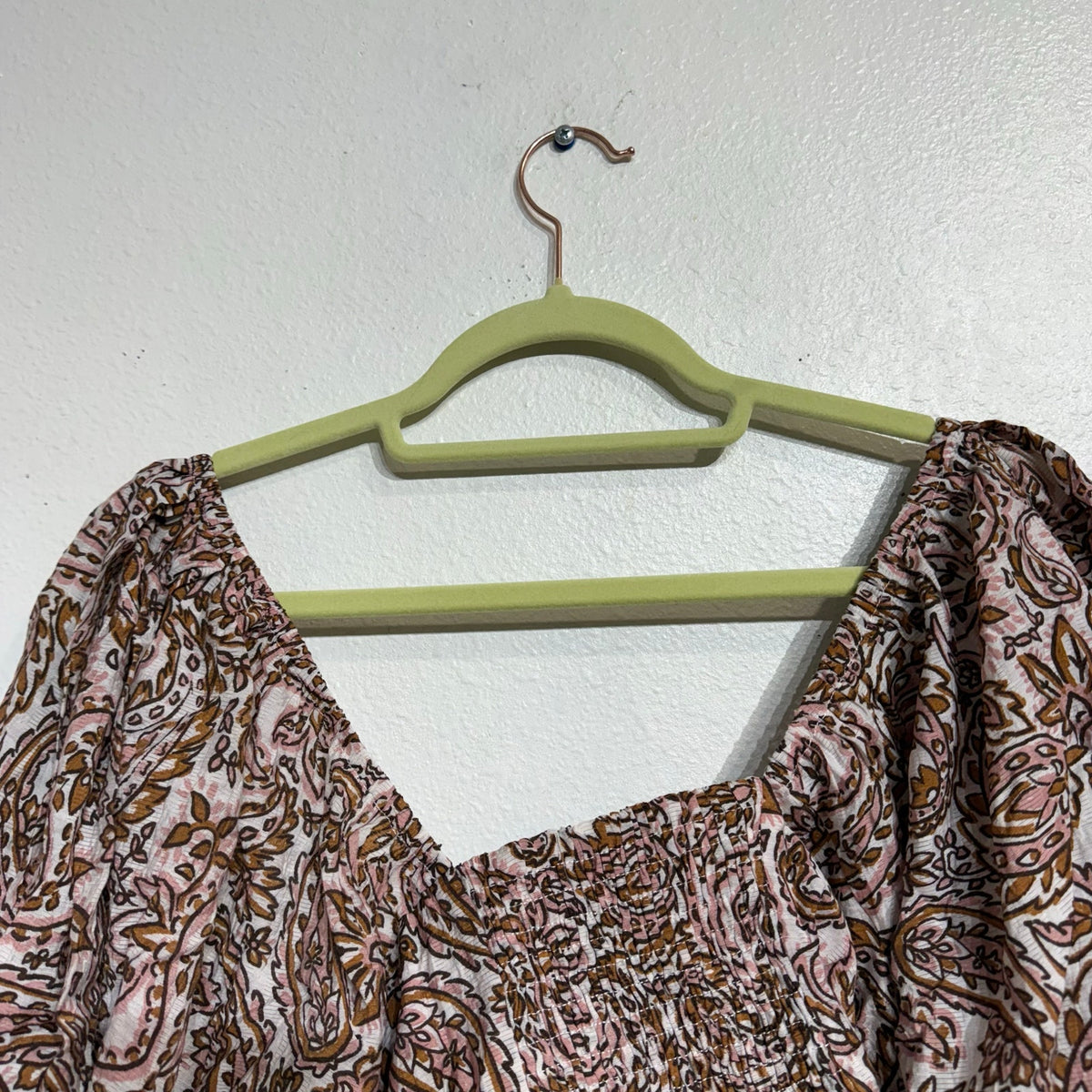 Minkpink Jedda Crop Blouse in Paisley Sz XL NWT
