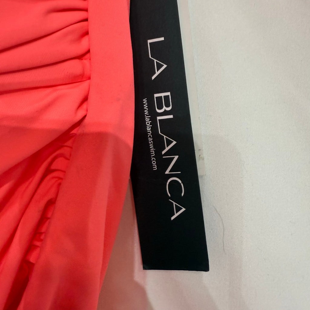 La Blanca Island Goddess Twist Bandini Tankini Top Sz 6 NWT