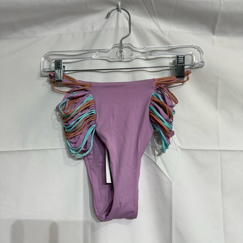 Isabella Rose Lavender Lucca High Waist Bikini Bottom Sz XS NWT