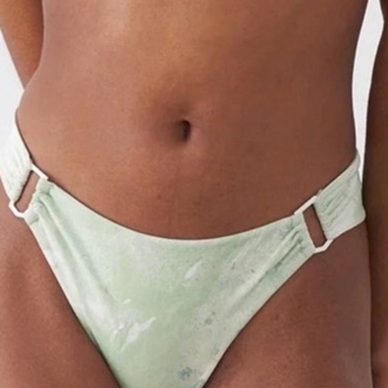 Revel Rey Sorbet Camo Bikini Bottom Sz S NWT