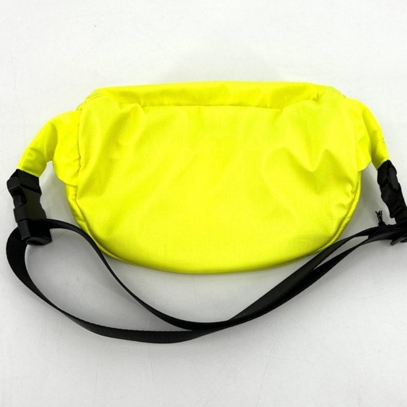 Lola Fluorescent Yellow Moonbeam Bum Bag NWT