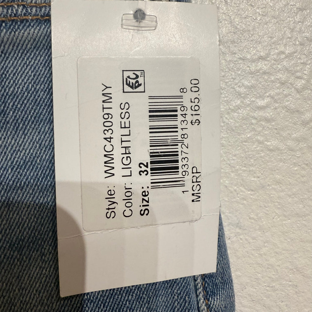 Hudson Lightless Nico Mid-Rise Super Skinny Jeans Sz 32 NWT