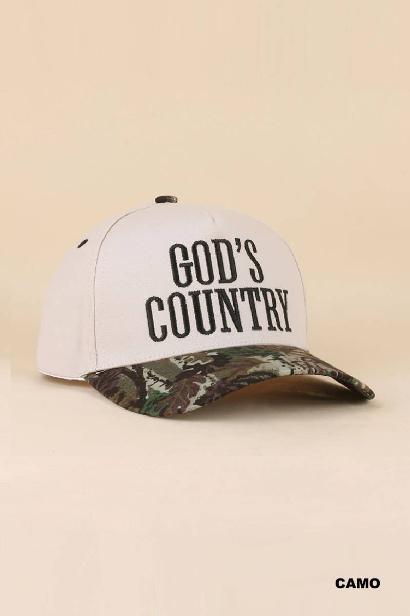 0519 God's Country Two Tone Snapback Hat SI-29859