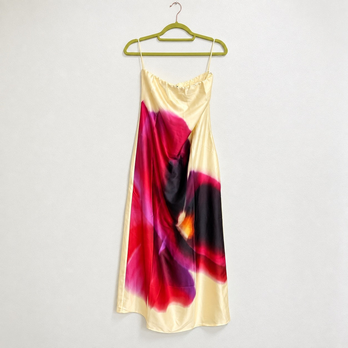 Abercrombie & Fitch Julia Strapless Slip Maxi Dress Floral Sz S NWT
