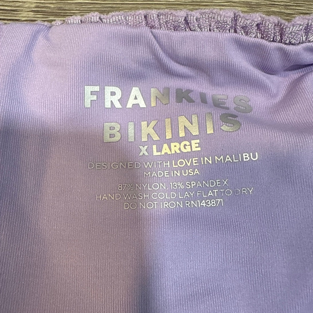 Frankie's Bikinis Lilac Dawson Bikini Bottoms Sz XL NWT