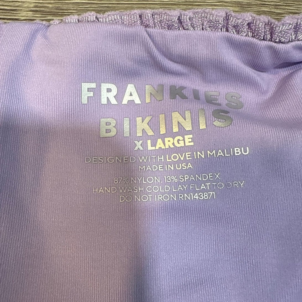 Frankie's Bikinis Lilac Dawson Bikini Bottoms Sz XL NWT