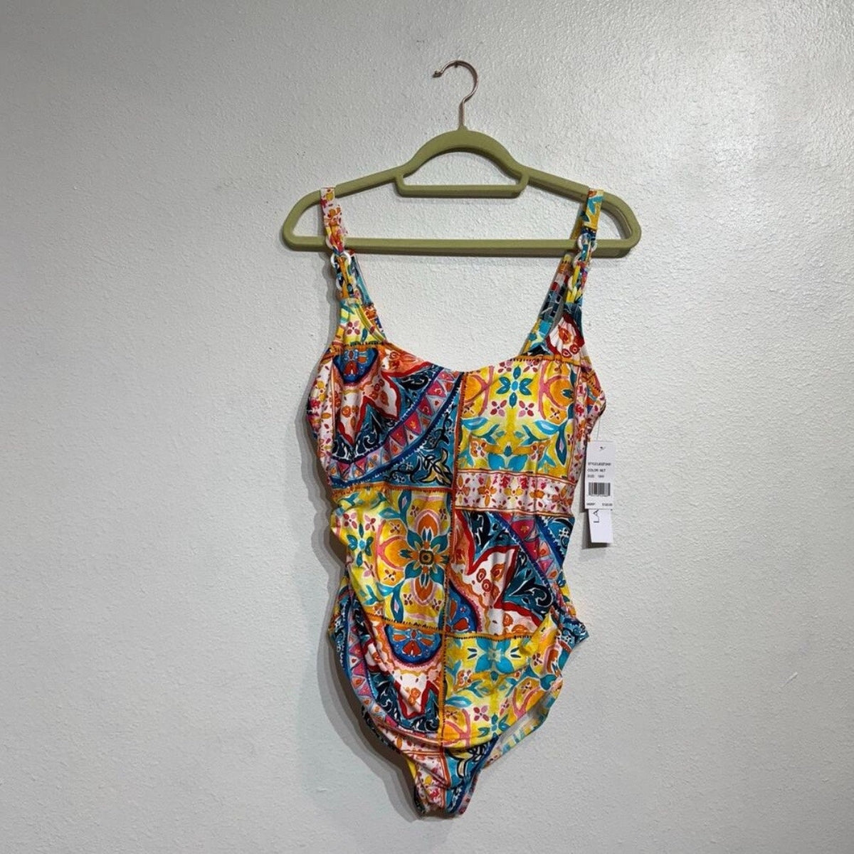 La Blanca Plus Soliel Lingerie One-Piece Swimsuit Sz 22W NWT
