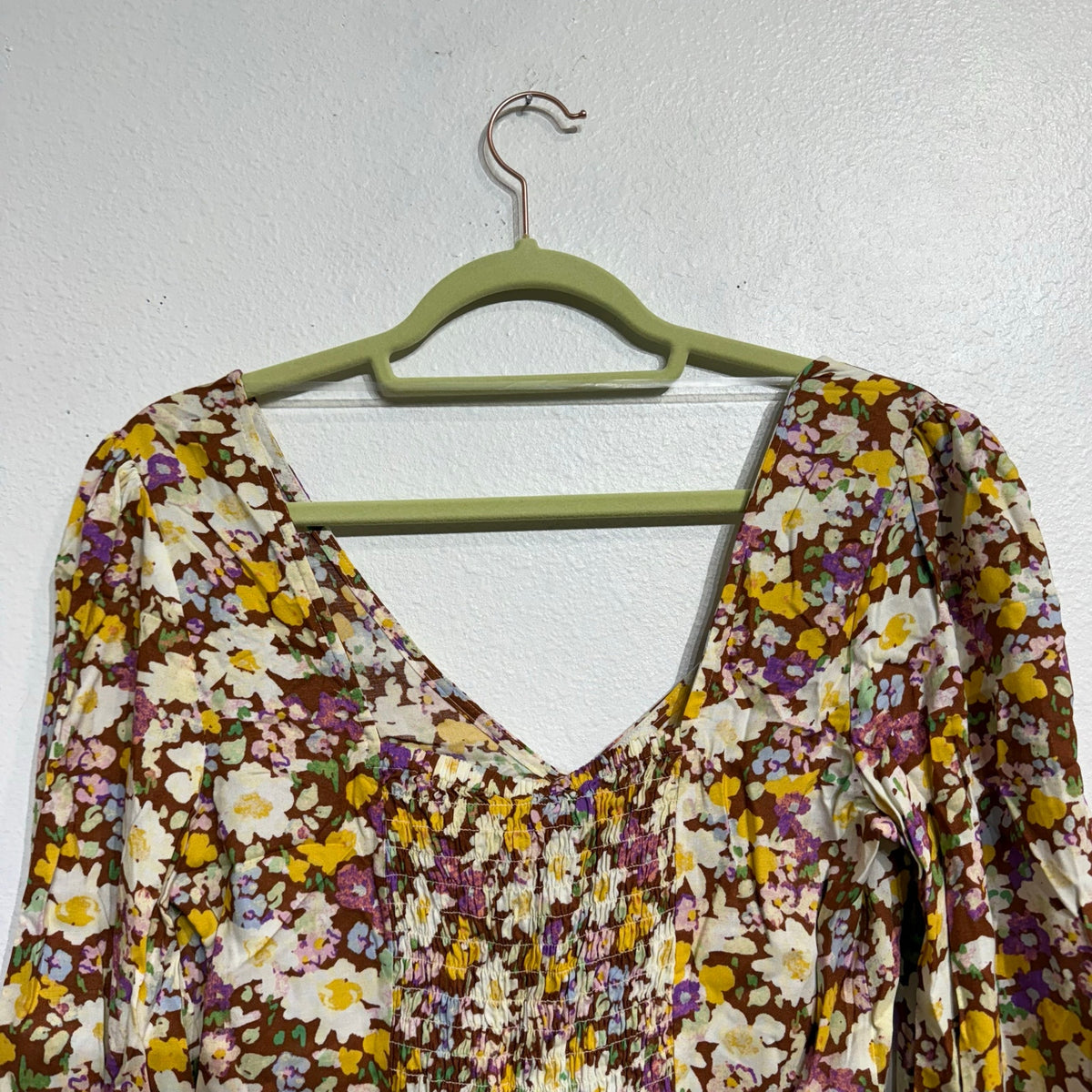 Sanctuary Sunny Field Drawn To You Floral Top Sz XS NWT