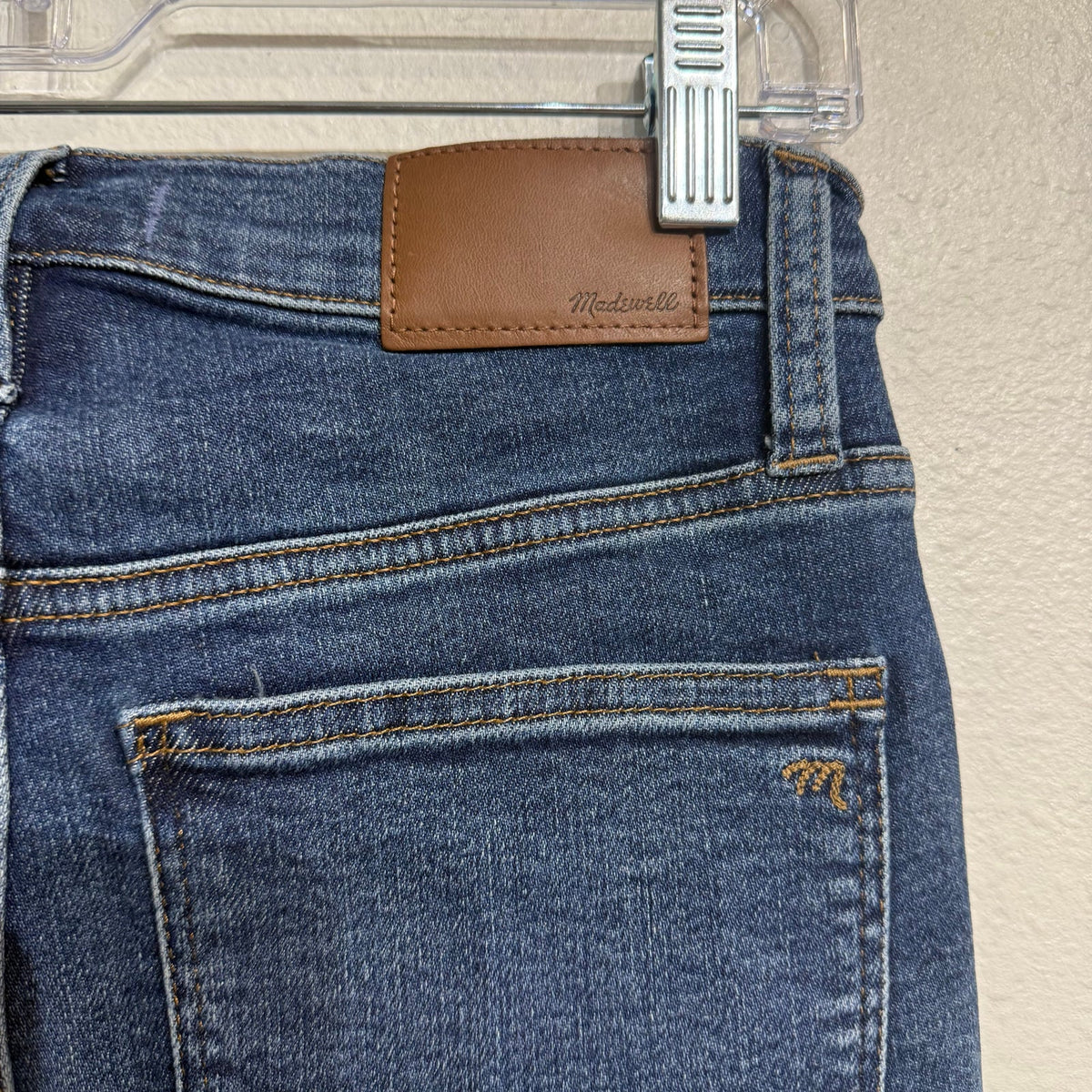 Madewell Blue 10" High-Rise Skinny Jeans Sz 24 NWT