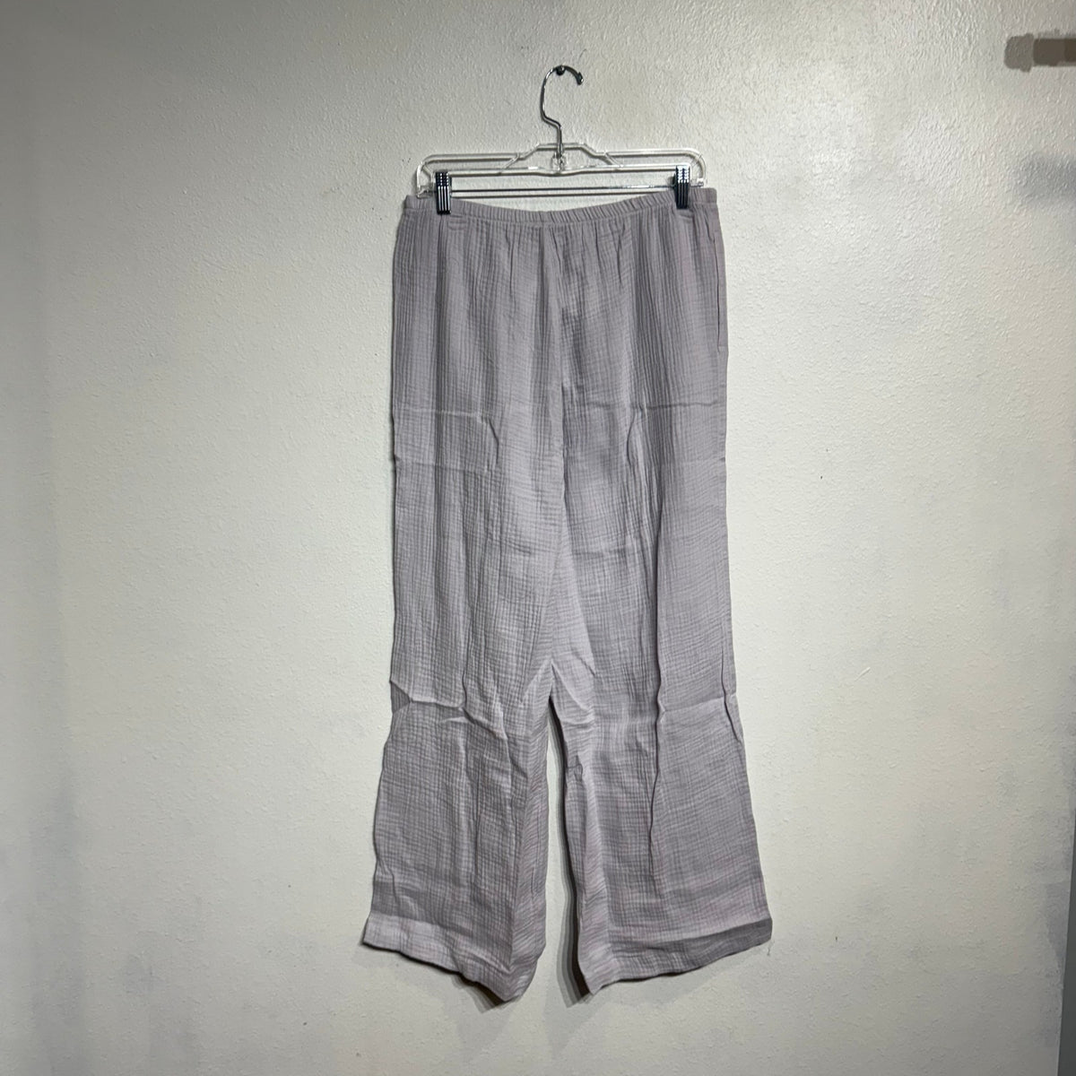J. Valdi Lavender Cotton Swim Cover-Up Pants Sz XL NWT